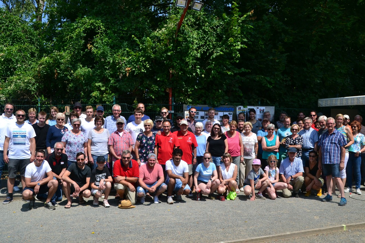 Gruppenfoto beim Ü50 – Cup