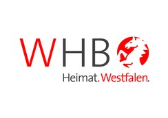 Logo des WHB rote und schwarze Schrift auf weißem Grund